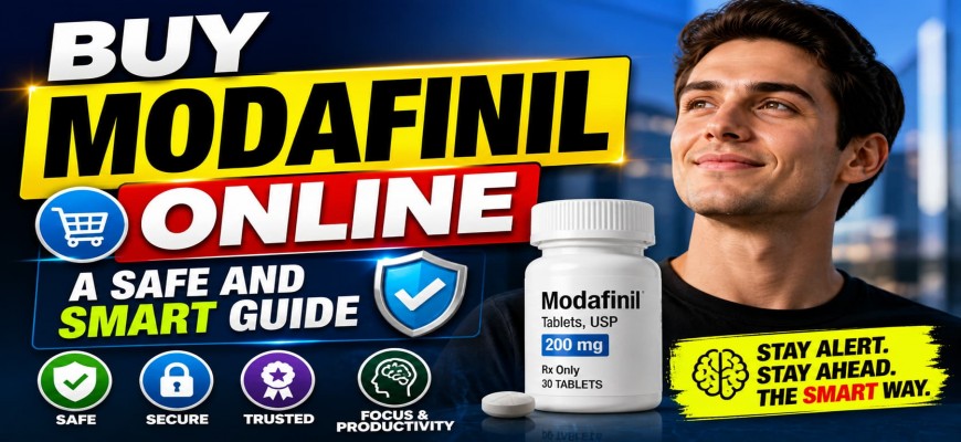 Buy Modafinil Online: A Safe and Smart Guide
