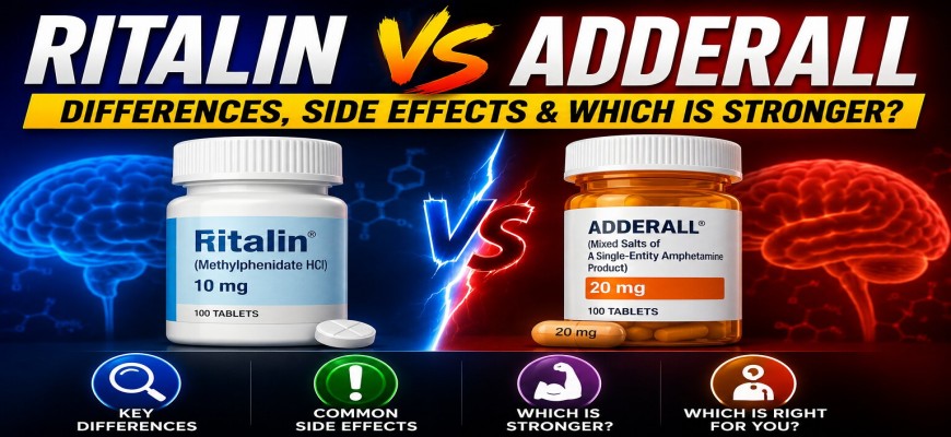 Ritalin vs Adderall