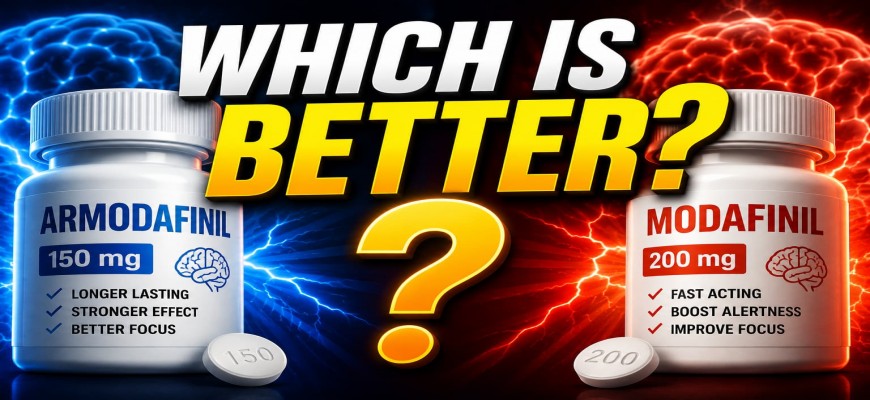 Armodafinil vs Modafinil – Which is Better?