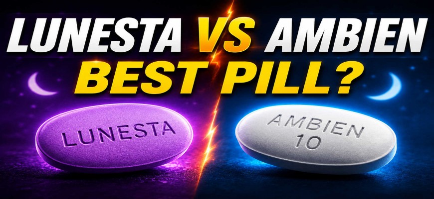 Lunesta vs Ambien (Zolpidem) – Best Sleeping Pill Comparison
