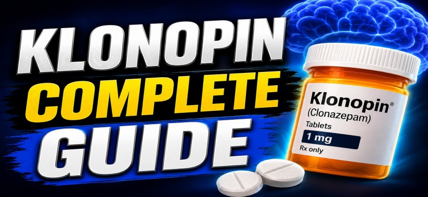 Klonopin (Clonazepam) Uses, Dosage, Side Effects & Safety Guide