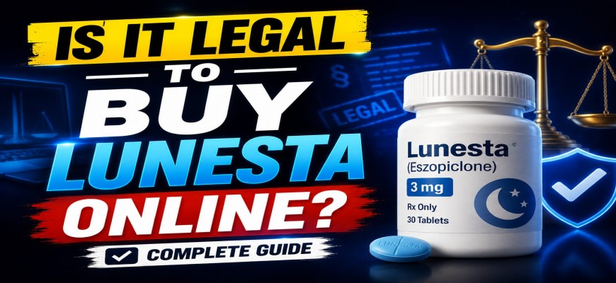 Is It Legal to Buy Lunesta Online? Complete Guide