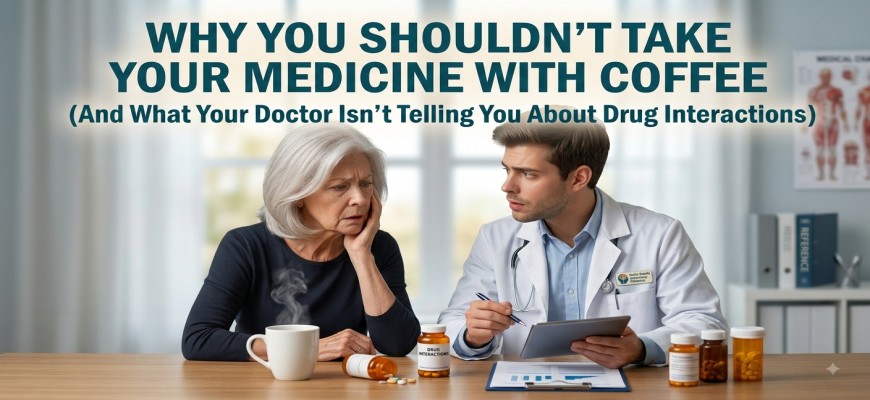 Why You Shouldn't Take Your Medicine With Coffee (And What Your Doctor Isn't Telling You About Drug Interactions)