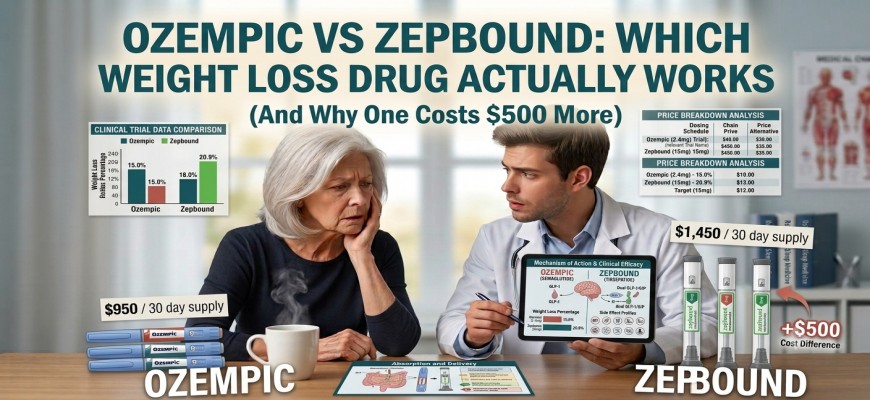 Ozempic vs Zepbound: Why one costs more and other doesn't?
