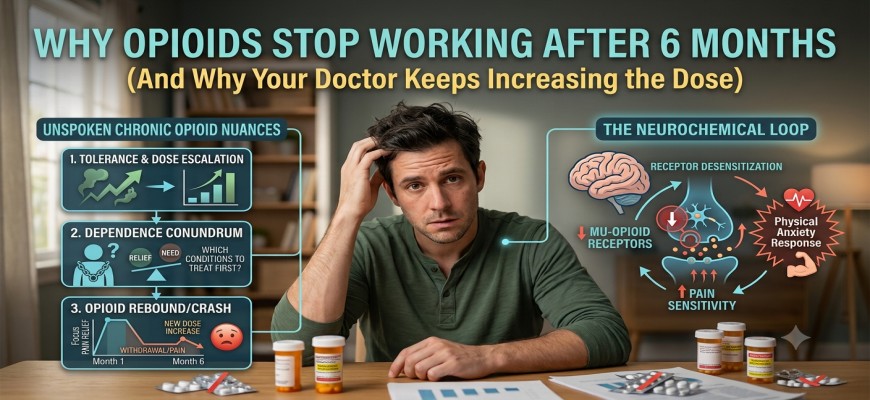 Why Opioids Stop Working After 6 Months (And Why Your Doctor Keeps Increasing the Dose)