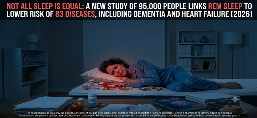 Not All Sleep Is Equal: A New Study of 95,000 People Links REM Sleep to Lower Risk of 83 Diseases, Including Dementia and Heart Failure (2026)