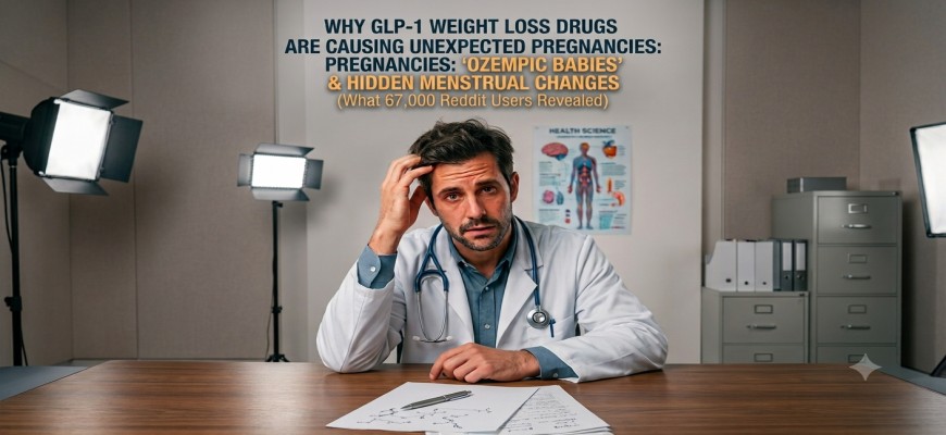 Why GLP-1 Weight Loss Drugs Are Causing Unexpected Pregnancies: "Ozempic Babies" & Hidden Menstrual Changes (What 67,000 Reddit Users Revealed)