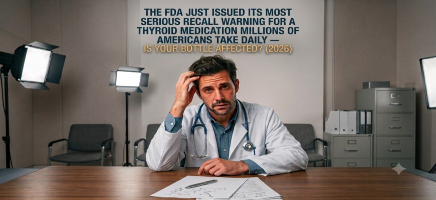 The FDA Just Issued Its Most Serious Recall Warning for a Thyroid Medication Millions of Americans Take Daily — Is Your Bottle Affected? (2026)