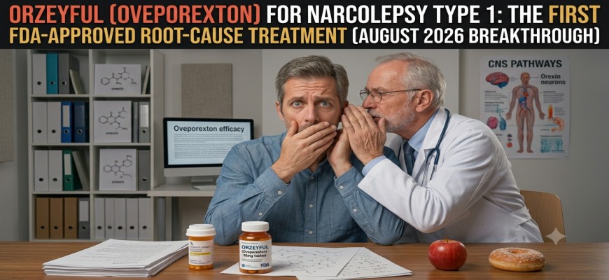 Orzeyful (Oveporexton): FDA Approves First Narcolepsy Root-Cause Drug (2026)