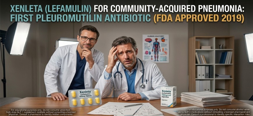 Xenleta (Lefamulin) for Community-Acquired Pneumonia: First Pleuromutilin Antibiotic (FDA Approved 2019)