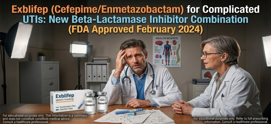 Exblifep for Complicated UTIs: FDA Approval, Efficacy, & Usage Guide
