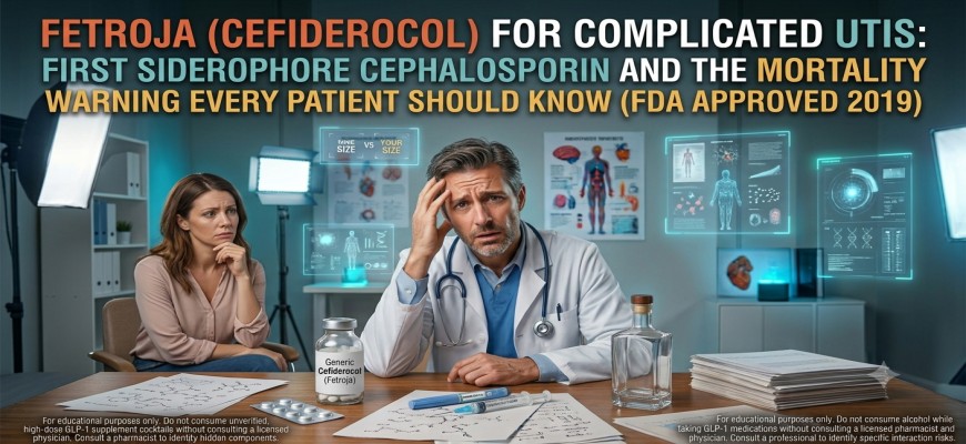 Fetroja (Cefiderocol) for UTIs: FDA Approval & Mortality Warning