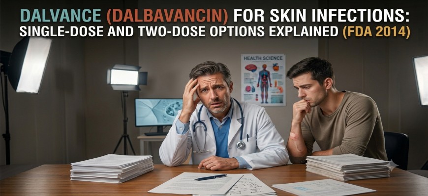 Dalvance (Dalbavancin) for Skin Infections: Single-Dose and Two-Dose Options Explained (FDA 2014)