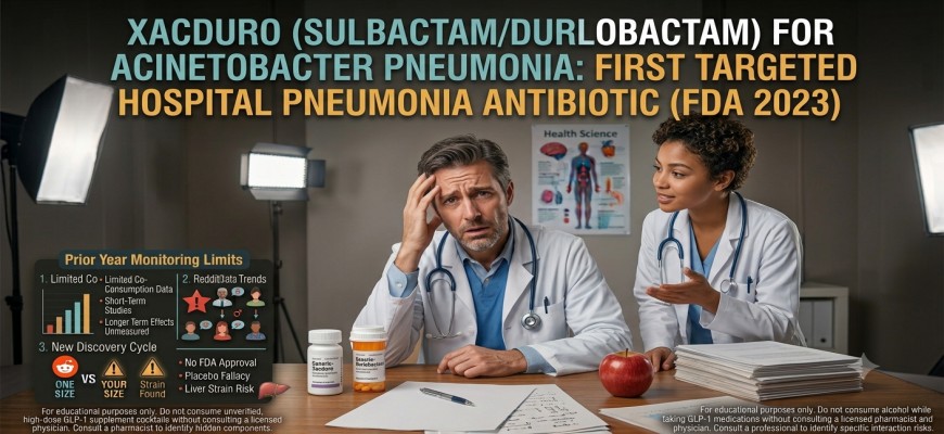 Xacduro (Sulbactam/Durlobactam) for Acinetobacter Pneumonia: First Targeted Hospital Pneumonia Antibiotic (FDA 2023)
